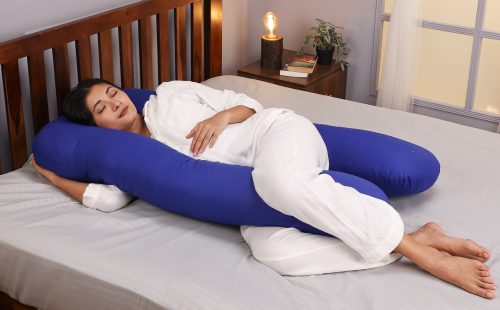 maternity pillow white bg U maternity pillow white bg U
