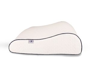 memory foam Cervical pillow white bg small